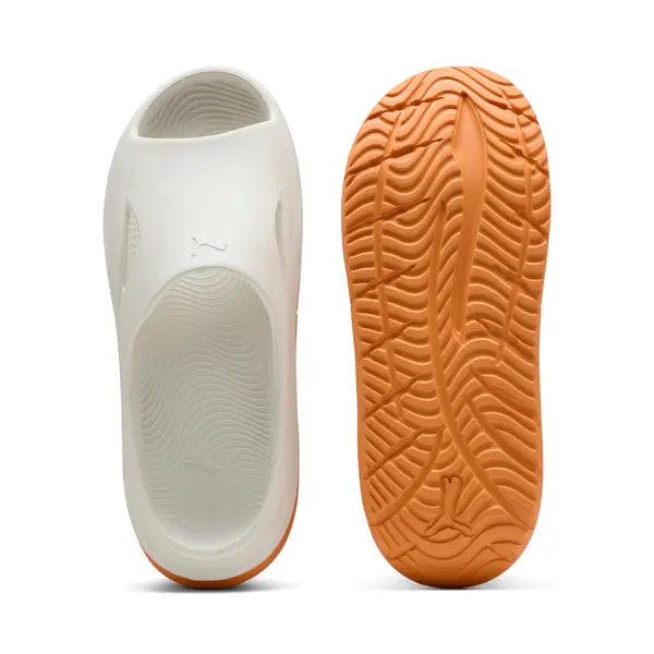 PUMA PUMA SOFTRIDE ZeroG Slides Unisex, Shoes, Warm White/Bright Papaya, 46