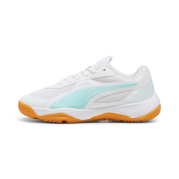 PUMA Puma Solarflash III Indoor Sports Shoes Youth, White, Size 37, Shoes
