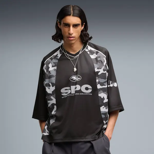 PUMA PUMA SPC Oversized Jersey Unisex, Men, Black, S