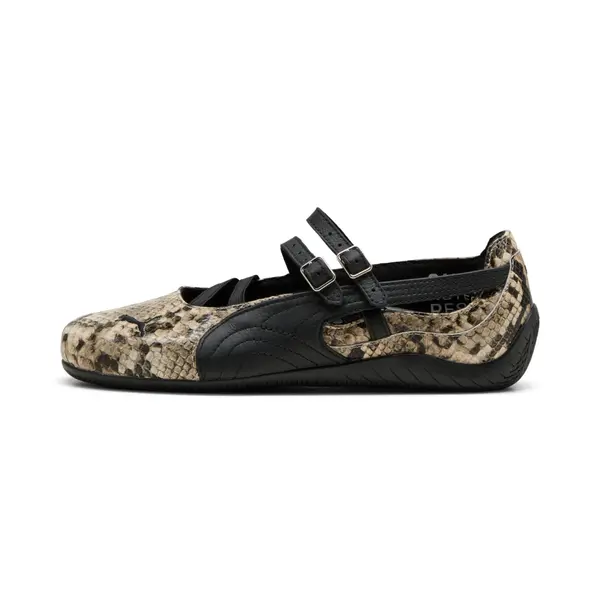 PUMA PUMA Speedcat Ballet Snake Print Sneakers Women, Shoes, Black/Vapor Gray, 35.5