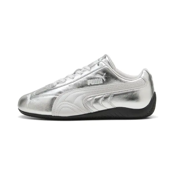 PUMA PUMA Speedcat Silver Sneakers Women, Shoes, Feather Gray/Black, 35.5