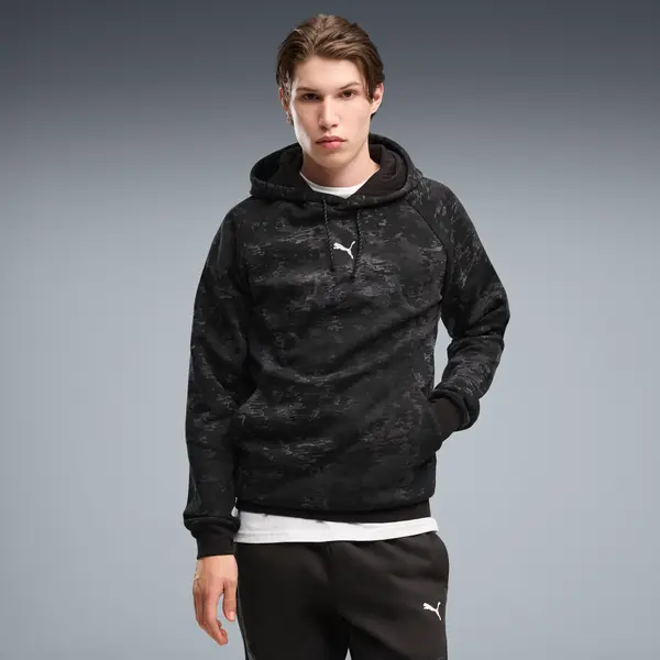 PUMA PUMA Sport Camo Fleece Hoodie Men, Clothing, Black, S