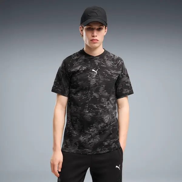 PUMA PUMA Sport Camo Tee Men, Clothing, Black, S