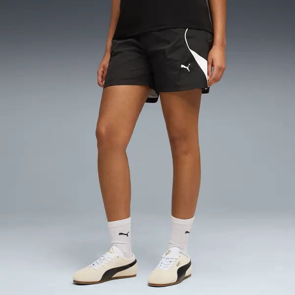 PUMA PUMA Sport Woven 5" Shorts Women, Clothing, Black, S