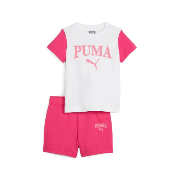 PUMA Puma SQUAD Toddlers' Minicats Set, White, Size 2-3Y, Clothing