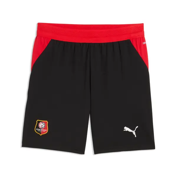 PUMA PUMA Stade Rennais 26/27 Shorts Youth, Age, Black/Red, 15-16Y