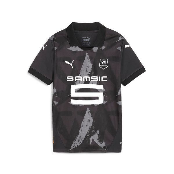 PUMA Puma Stade Rennais F.C. 24/25 Third Jersey Youth, Gray, Size 5-6Y, Clothing