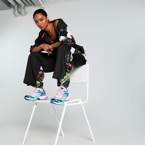 PUMA PUMA Stewie Tokyo Track Jacket Women, Black/AOP