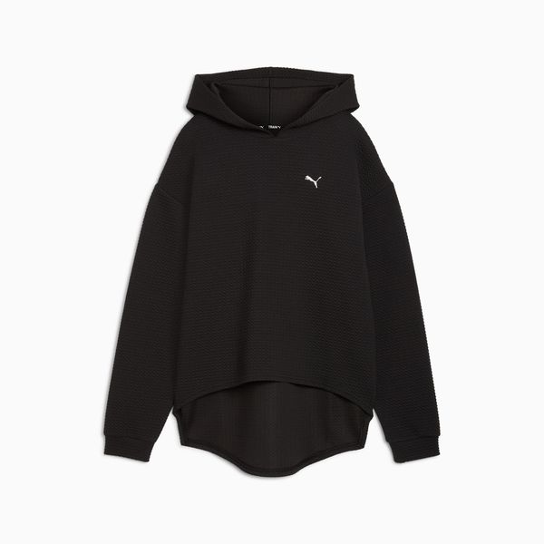 PUMA PUMA Studio Textured Hoodie Women, Black