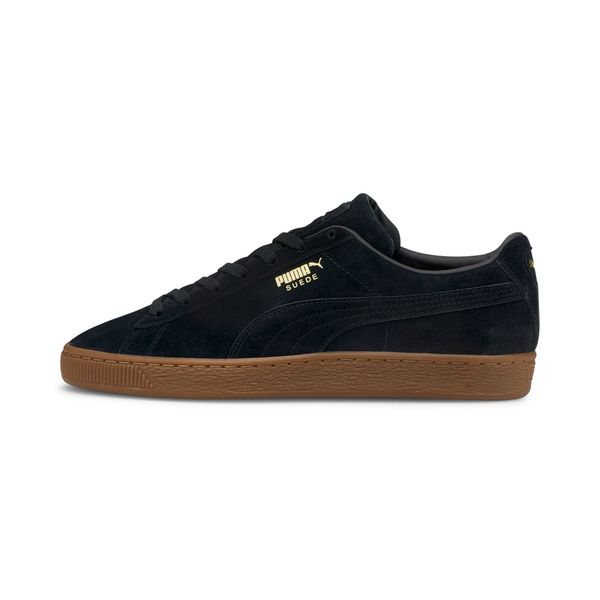 PUMA Puma Suede Gum Trainers, Black, Size 47, Shoes