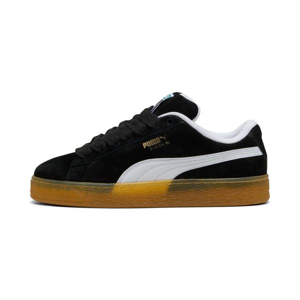 PUMA Puma Suede XL Dark Risk Sneakers, Black, Size 40.5, Shoes