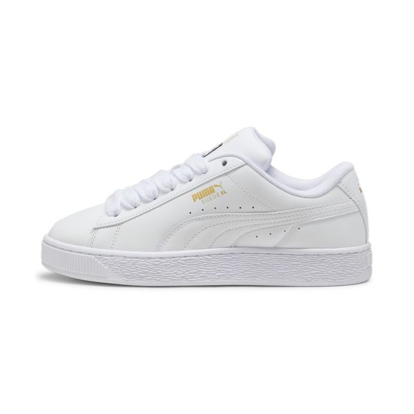 PUMA Puma Suede XL Leather Sneakers Unisex, White, Size 42.5, Shoes