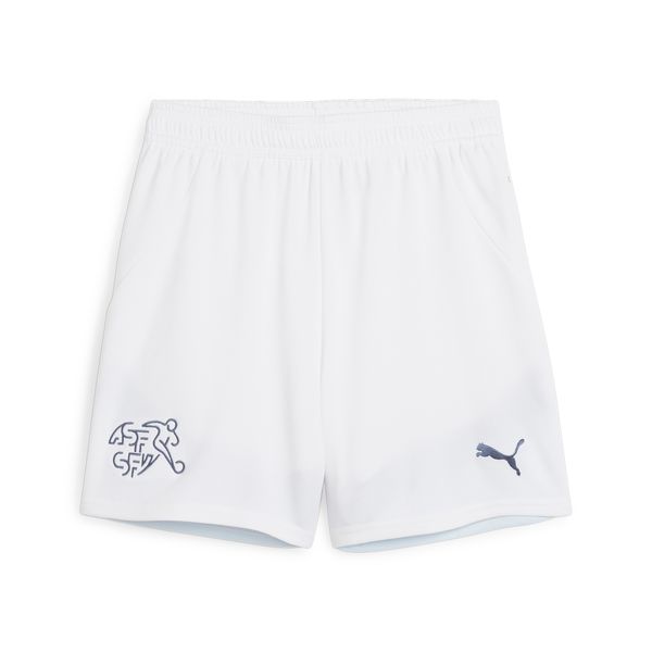 PUMA Puma Switzerland 2024 Shorts Youth, White, Size 13-14Y, Clothing