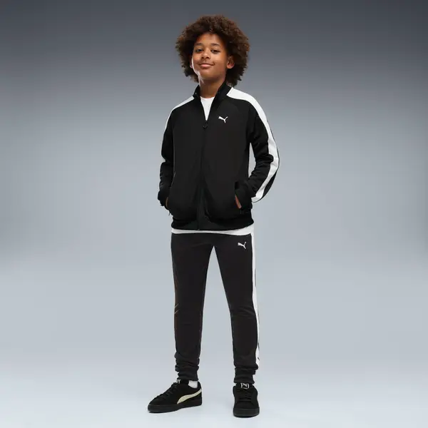 PUMA PUMA T7 ALWAYS ON Track Pants Youth, Clothing, Black, 7-8Y