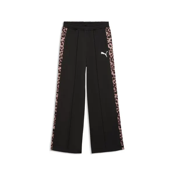 PUMA PUMA T7 Animal Relaxed High Waist Track Pants Youth, Shop, Black, 15-16Y