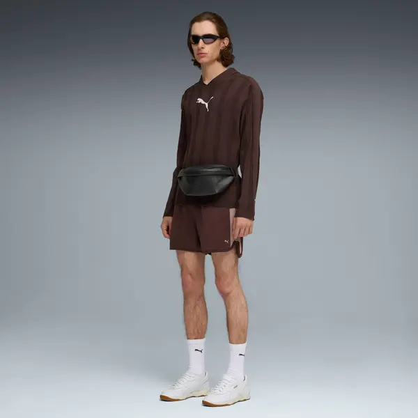 PUMA PUMA T7 Knit Shorts Men, Clothing, Chocolate Brown, S