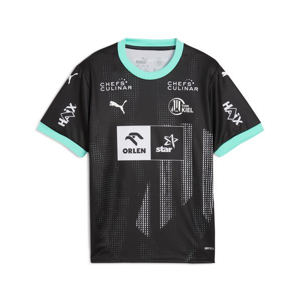 PUMA Puma THW Kiel 24/25 Away Jersey Youth, White, Size 11-12Y, Clothing