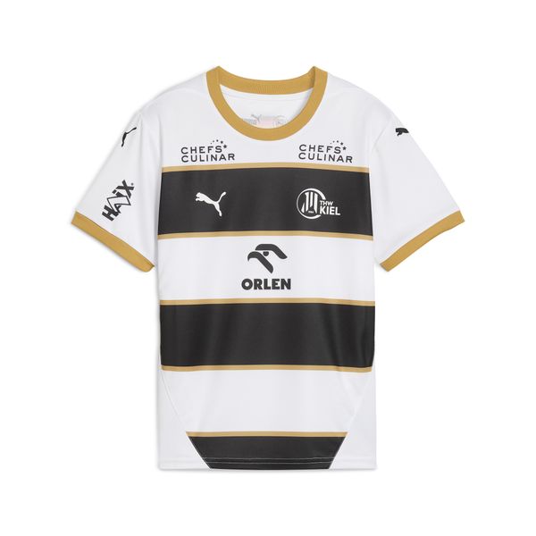 PUMA Puma THW Kiel 24/25 CL Home Jersey Youth, White, Size 11-12Y, Clothing