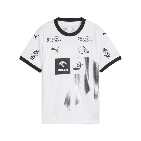 PUMA Puma THW Kiel 24/25 Home Jersey Youth, White, Size 5-6Y, Clothing