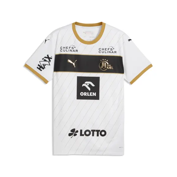 PUMA PUMA THW Kiel Handball Jersey Men, Sport, White/Victory Gold, S
