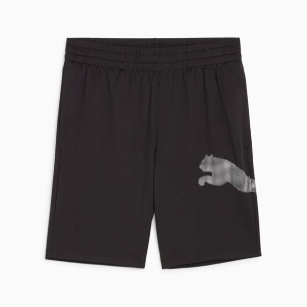 PUMA PUMA Train All Day Big Cat Men's Training Shorts, Black/White