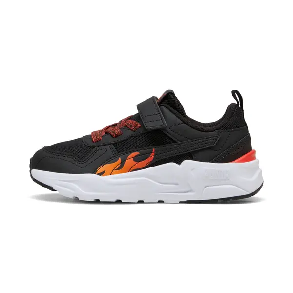 PUMA PUMA Trinity 2 Sparks Sneakers Kids, Shop, Black/Bright Papaya/Red Flash, 27.5