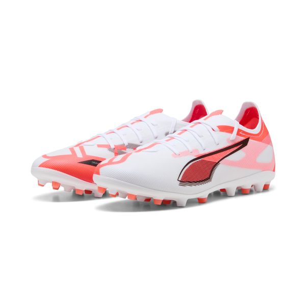 PUMA Puma ULTRA 5 MATCH MG Football Boots, White, Size 42, Performance