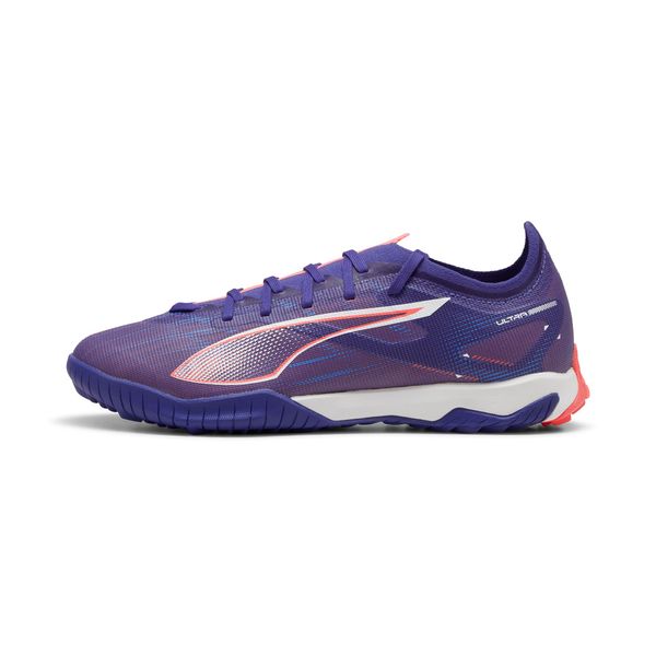 PUMA PUMA Ultra 5 Match TT Football Boots, Lapis Lazuli/White/Sunset Glow