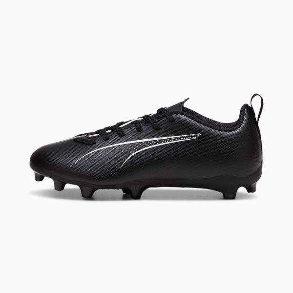 PUMA PUMA Ultra 5 Play FG/AG Football Boots Youth, Black/White