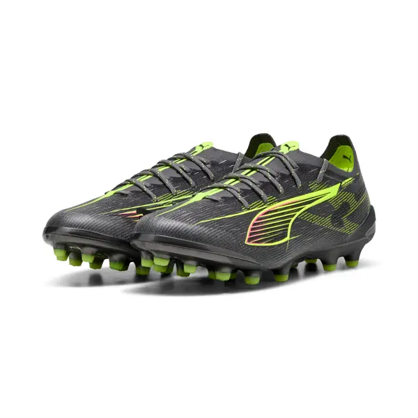 PUMA PUMA ULTRA 5 ULTIMATE AG Football Boots Unisex, Sport, Matte Aged Silver/Yellow Alert/Sun Struck, 44