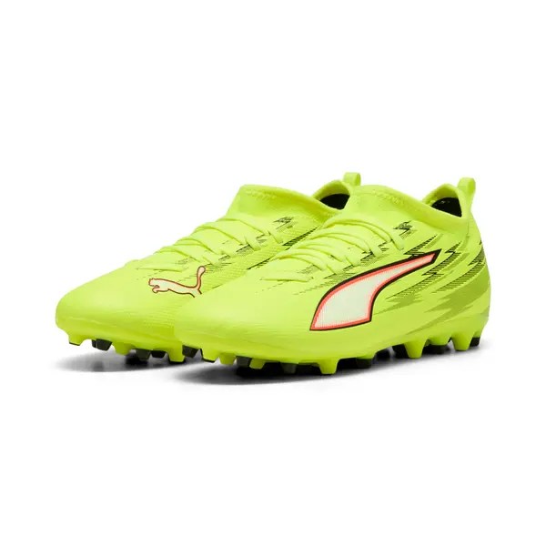 PUMA PUMA ULTRA 6 MATCH MG Football Boots Youth, Sports, Yellow Alert/Black/Glowing Red, 29