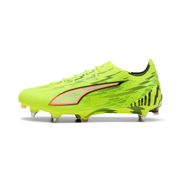 PUMA PUMA ULTRA 6 ULTIMATE MxSG Football Boots Unisex, Shoes, Yellow Alert/Black/Glowing Red, 44