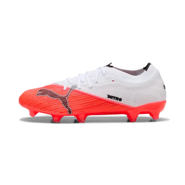 PUMA PUMA ULTRA NITRO™ 7 MATCH FG/AG Football Boots Unisex, Shoes, Ultra Red/Black/White, 44