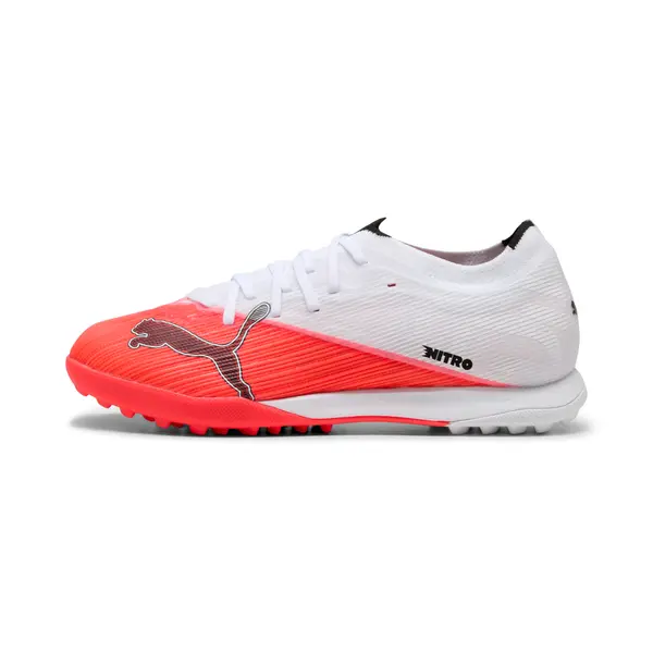 PUMA PUMA ULTRA NITRO™ 7 MATCH TT Football Boots Unisex, Shoes, Ultra Red/Black/White, 44