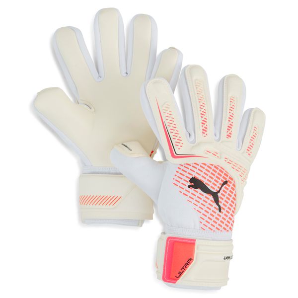 PUMA Puma ULTRA Pro NC Goalkeeper Gloves Youth, White, Size 5, Accessories