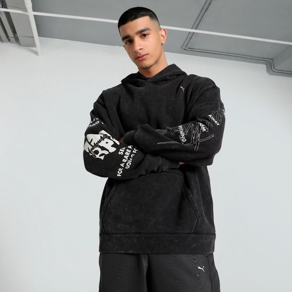 PUMA PUMA Untergrund Oversized Hoodie, Black