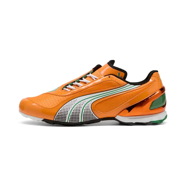 PUMA PUMA V-S1 TotalEnergies CAF Africa Cup of Nations Sneakers Unisex, Shoes, Rickie Orange/White, 44