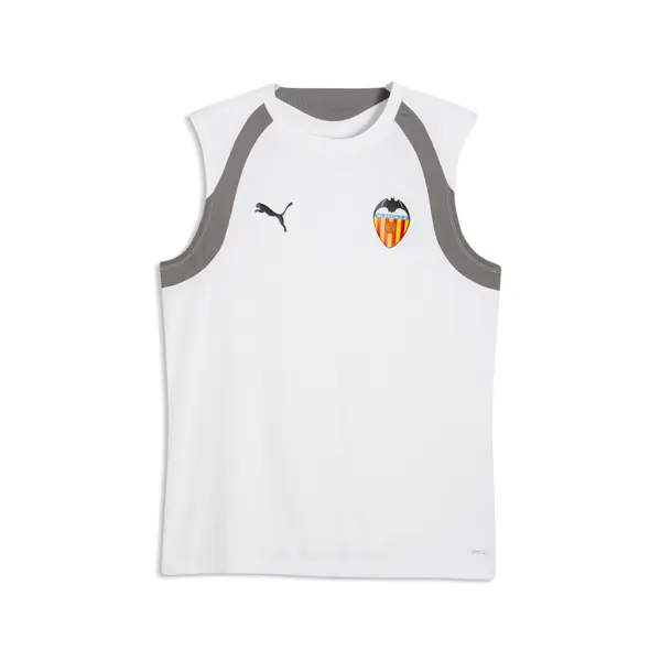 PUMA PUMA Valencia CF Training Jersey Men, Sport, White/Flat Medium Gray, S
