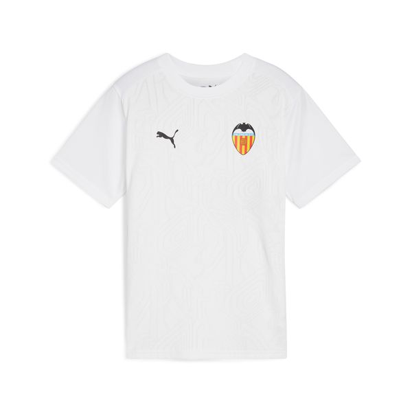 PUMA Puma Valencia CF Training Jersey Youth, White, Size 9-10Y, Clothing