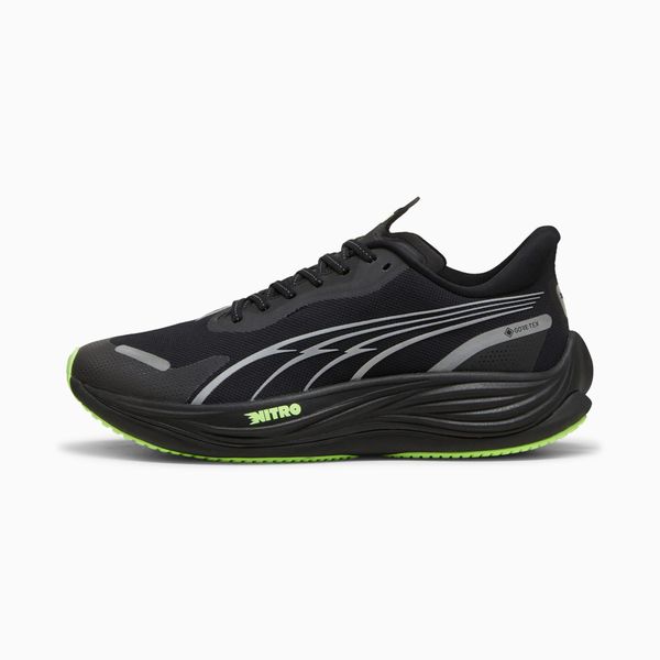 PUMA PUMA Velocity Nitroâ¢ 3 Gtx Running Shoes Men, Black/Silver/Fizzy Apple