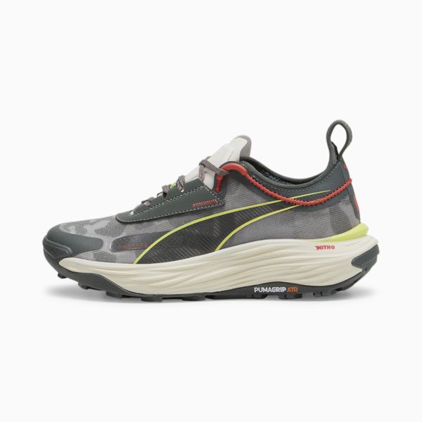 PUMA PUMA Voyage Nitro™ 3 Women's Trail Running Shoes, Mineral Grey/Active Red/Lime Pow