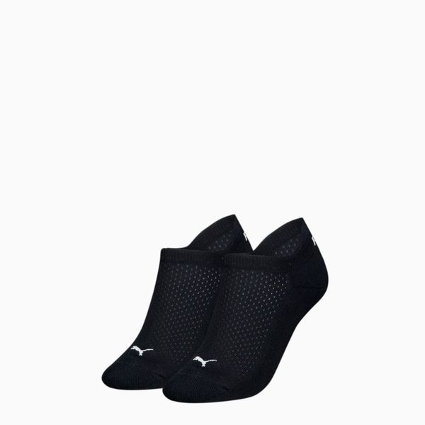 PUMA PUMA Women's Sneaker Socks 2 Pack, Black