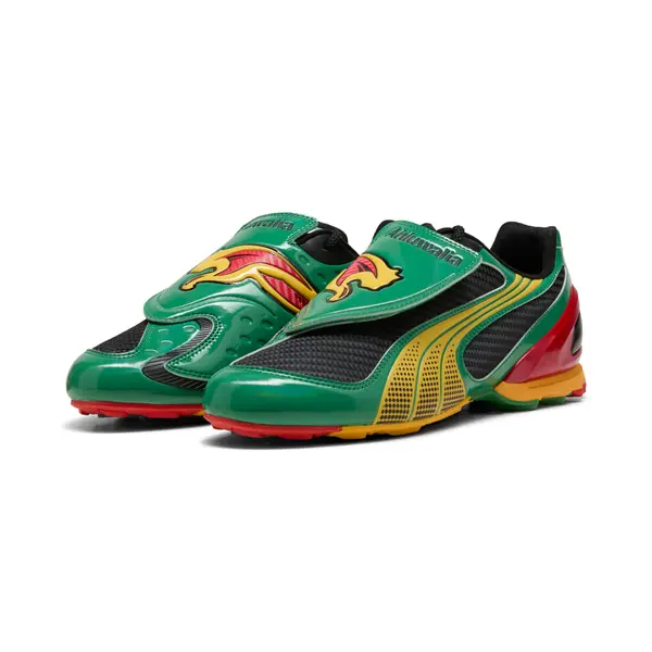 PUMA PUMA x AHLUWALIA V-S1 Sneakers Unisex, Men, Archive Green/Yellow Sizzle/Black, 44