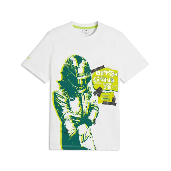 PUMA PUMA x ASTON MARTIN ARAMCO F1® TEAM Race Tee Men, Sport, White, S
