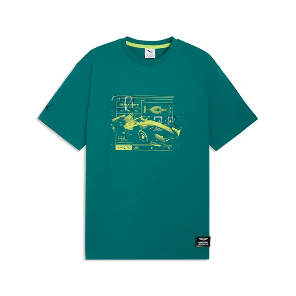 PUMA PUMA x ASTON MARTIN ARAMCO F1® TEAM Relaxed Tee Men, Motorsport, Green Lux, S