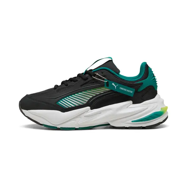 PUMA PUMA x ASTON MARTIN ARAMCO F1® TEAM RS Surge Low Sneakers Unisex, Shoes, Black/Green Lux, 44