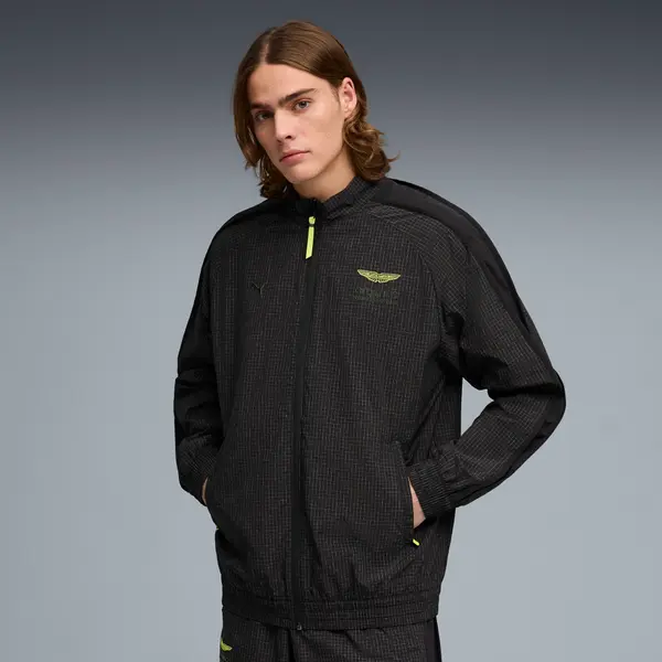 PUMA PUMA x ASTON MARTIN ARAMCO F1® TEAM T7 Track Jacket Men, Clothing, Black, S