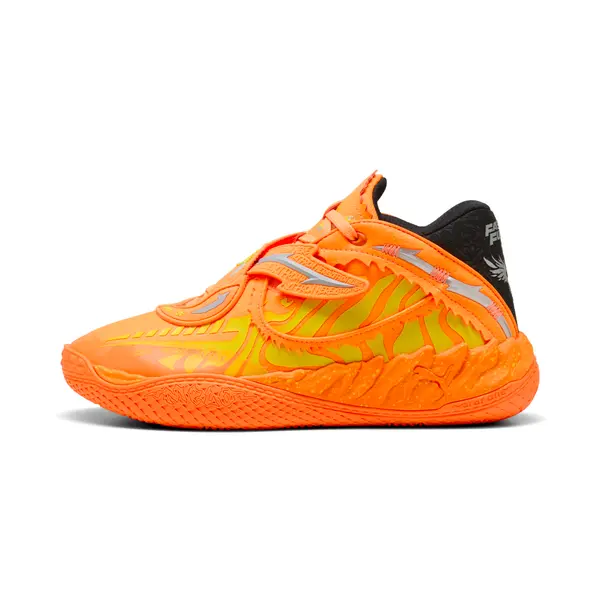 PUMA PUMA x FAST & FURIOUS MB.05 LA Basketball Shoes Unisex, Shoes, Heat Fire/Lux Lime, 44