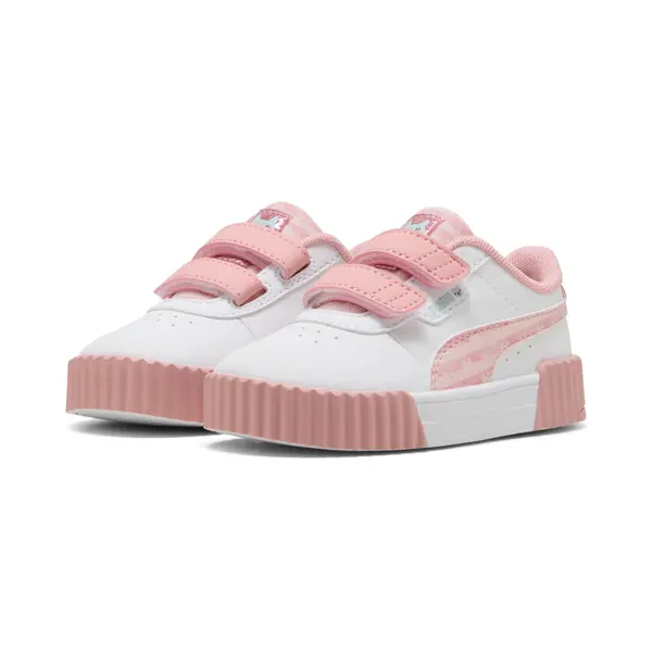 PUMA PUMA x GABBY'S DOLLHOUSE Carina 3.0 Shoes Toddlers, Collections, White/Wild Pink, 19