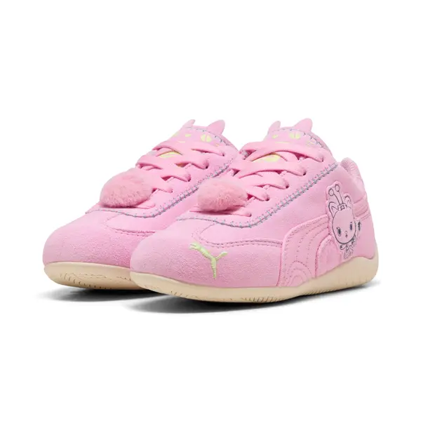 PUMA PUMA x GABBY'S DOLLHOUSE Speedcat Sneakers Kids, Collections, Pink Shimmer/Alpine Snow, 27.5